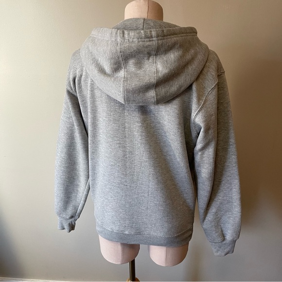WARNER BROS STUDIOS Grey Logo Zip Up Hoodie - Picture 6 of 8